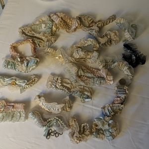 Vintage Handmade Ladies Garter Belts